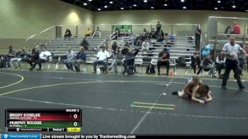96 lbs Round 2 (6 Team) - Murphy Rousse, Mi Pitbull vs Brody Koselke, Indiana Outlaws