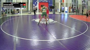 190 lbs Champ. Round 2 - Preston Richins, Richland vs Patton Greene, McMinnville