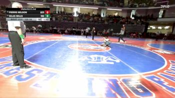 126-1A Semifinal - Silas Mills, Trion vs Pierre Nelson, Mt. Pisgah Christian School