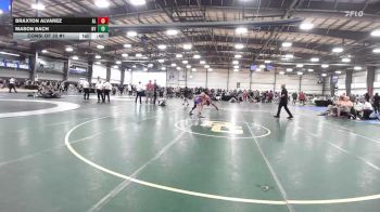 105 lbs Consi Of 32 #1 - Braxton Alvarez, AL vs Mason Bach, NY