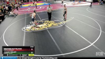 Champ. Round 1 - Canon Holley, Central Valley vs Brayden Nuttelman, Aquinas Catholic