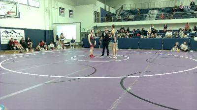 145 lbs Quarterfinal - Veil Foreman, Eastern Oregon University vs Katelyn Wiseman, Southern Oregon University