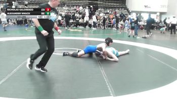121 lbs Final - Nicholas Galorenzo, CTWHALE Beluga - MSE vs Alexander Wnuck, Ruthless Maize - MSE