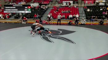 133 lbs 1st Place Match - Ronnie Ramirez, Unattached vs Gavin Moore, University Of Central Missouri