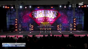 Cheer Factor - CHARMED [2025 L1 Senior Day 1] 2025 Spirit Sports Worcester Nationals