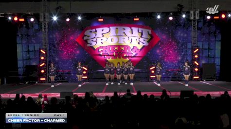 Cheer Factor - CHARMED [2025 L1 Senior Day 1] 2025 Spirit Sports Worcester Nationals