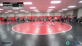 106 lbs Final - Bryson Gelinas, Honey Badgers Wrestling Club vs Grady Langham, Honey Badgers Wrestling Club