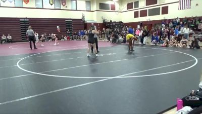 JV-21 lbs Quarterfinal - Jordan Koehler, Benton Community vs Taylynn Morgan, Marion