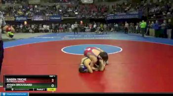 Semifinal - Kaiden Triche, Archbishop Rummel vs Ayden Broussard, Rayne