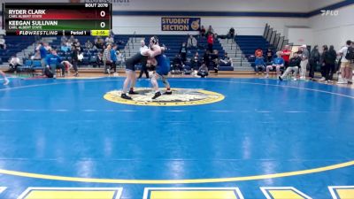 133 lbs Cons. Round 3 - Keegan Sullivan, Carl Albert State vs Ryder Clark, Carl Albert State