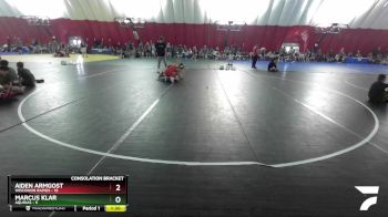 138 lbs Round 4 (16 Team) - Aiden Armgost, Wisconsin Rapids vs Marcus Klar, Aquinas