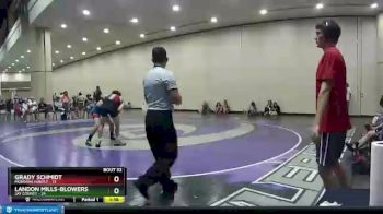 152 lbs Round 7 (10 Team) - Landon Mills-Blowers, Jay County vs Grady Schmidt, Montana Huntly