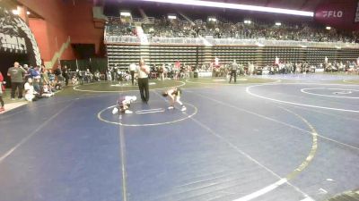 65 lbs Round Of 16 - Brooks Lanners, Dakota Boyz WC vs Andrew Sickle, Laurel Matburners
