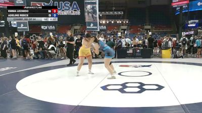 170 lbs Champ. Rd Of 64 - Emma Leonido, Massachusetts vs Adeline Reece, California