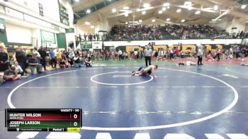 90 lbs Champ. Round 2 - Joseph Larson, Emmett vs Hunter Wilson, Middleton