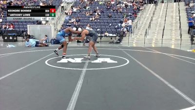 197 lbs Champ. Round 2 - Keondre Bonner, Montreat College vs Anthony Lowe, Life University