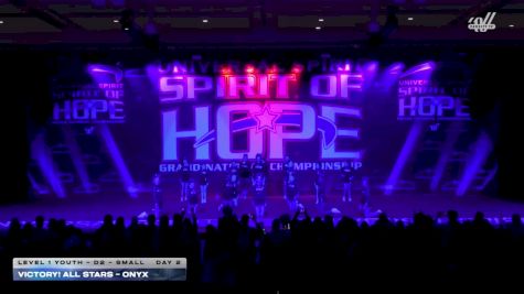 Victory! Allstars - Onyx [2026 L1 Youth - D2 - Small Day 2] 2026 Spirit of Hope Grand Nationals