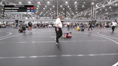 70 lbs Round 2 (6 Team) - Oceana Saferite, 757 SIRENS vs Raegan Brown, PA West White