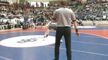 6A 144 lbs Semifinal - Benjamin Marascio, Bentonville vs Brayson Weatherly, Cabot