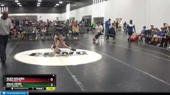 65 lbs Round 3 (8 Team) - Kruz Moss, West Virginia vs Alex Golden, Olympia (NY)