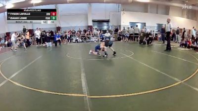 62 lbs Cons. Round 2 - Tyson Linville, Smithfield Youth Wrestling vs Isaiah Lome, Great Bridge Wrestling Club