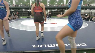 130 lbs Kahlyn Fouty, Indiana Gold vs Zaylyn Woods, Texas Blue