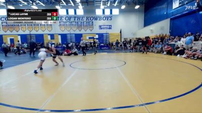 106 lbs Champ. Round 3 - Lucas Layne, LHP vs Logan Montero, Eagle Empire