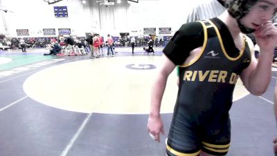 150 lbs Quarterfinal - Liam Boyle, River Dell vs Zach Ballante, St. Joseph Regional