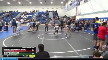 126 lbs 1st Place Match - Ruby Dominguez, Mira Costa High School vs Aubree Storm Gutierrez, Neutral Grounds