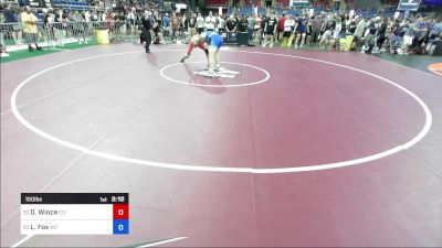 150 lbs Cons 16 #1 - Dj Wince, CO vs Liam Fox, WY