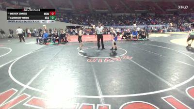 6A Boys 120 lbs Champ. Round 2 - Derek Jones, McNary Boys vs Connor Wren, Nelson Boys