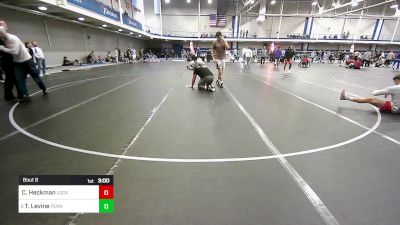 141 lbs Round Of 64 - Conner Heckman, Lock Haven-Unattached vs Tim Levine, Penn State - UnAttached