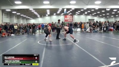 250 lbs Champ. Round 1 - Eli Lester, Martinsville Wrestling Club vs Trevor Dupree, Richlands Wrestling Club