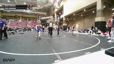 80 lbs Placement Matches (8 Team) - Noah Orozco, Colorado Xtreme vs Cole Johnson, Black Fox Academy