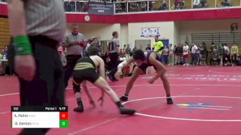 152 lbs Semifinal - Bryce Denton, Penn vs Adrian Pellot, Merrillville