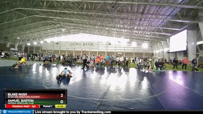 110 lbs Cons. Round 3 - Blake Nash, Black Fox Wrestling Academy vs Samuel Barton, Umpqua Wrestling Club