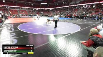 D3-126 lbs Cons. Round 1 - Hunter Stevens, Iowa-Grant/Highland vs Gunnar Wopat, Royall/Wonewoc-Cen.