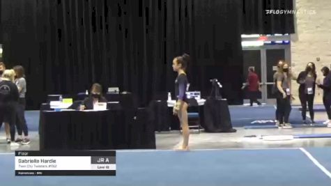 Gabrielle Hardie - Floor, Twin City Twisters #152 - 2021 USA Gymnastics Development Program National Championships