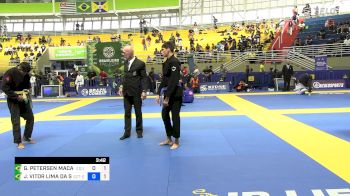 GABRIEL PETERSEN MACAGNAN OLIVEI vs JOÃO VITOR LIMA DA SILVA 2024 Brasileiro Jiu-Jitsu IBJJF