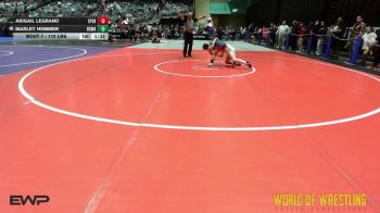 110 lbs Quarterfinal - Abigail LeGrand, Sperry Wrestling Club vs Marley Hemmer, Red Star Wrestling Academy