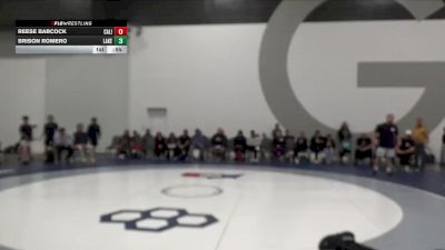 95 lbs Round 5 (6 Team) - Brison Romero, Lake Wrestling Club vs Reese Babcock, California Black