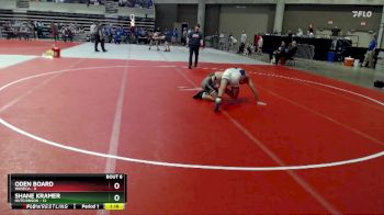 135 lbs Semis & 1st Wrestleback (8 Team) - Shane Kramer, Hutchinson vs Oden Board, Waseca