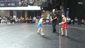 70 lbs Semis - Alexander Vingras, Lake Zurich Cubs vs Tripp Wood, Greater Heights Wrestling