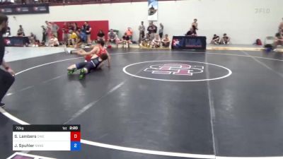 72 kg Consi Of 8 #2 - Seth Lambers, Cincinnati RTC vs Jalen Spuhler, Ranger Wrestling Club