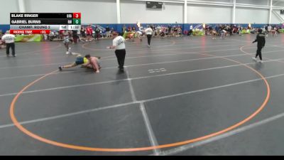 144 lbs Champ. Round 2 - Blake Ringer, Unattached vs Gabriel Burns, Roundtree Wrestling