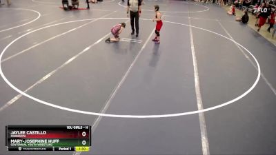 Round 2 - Mary-Josephine Huff, Centennial Youth Wrestling vs Jaylee Castillo, Minnesota