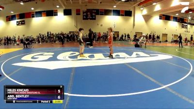 78 lbs Round 5 - Miles Kincaid, Midlothian Miners Wrestling Cl vs Abel Bentley, New Kent