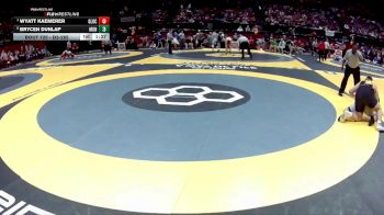 D3-285 lbs Quarterfinal - Wyatt Kaemerer, Graham Local vs Brycen Dunlap, Monroeville