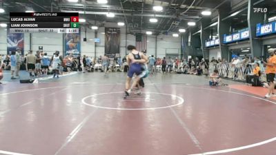 182 lbs Round Of 64 - Lucas Alvan, MetroWest United Black vs Liam Johnson, Team Shutt Bowman (TSB)