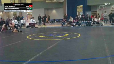 150 lbs Luke Russell, Natrona County vs Matthew Helfrich, Sidney / Fairview